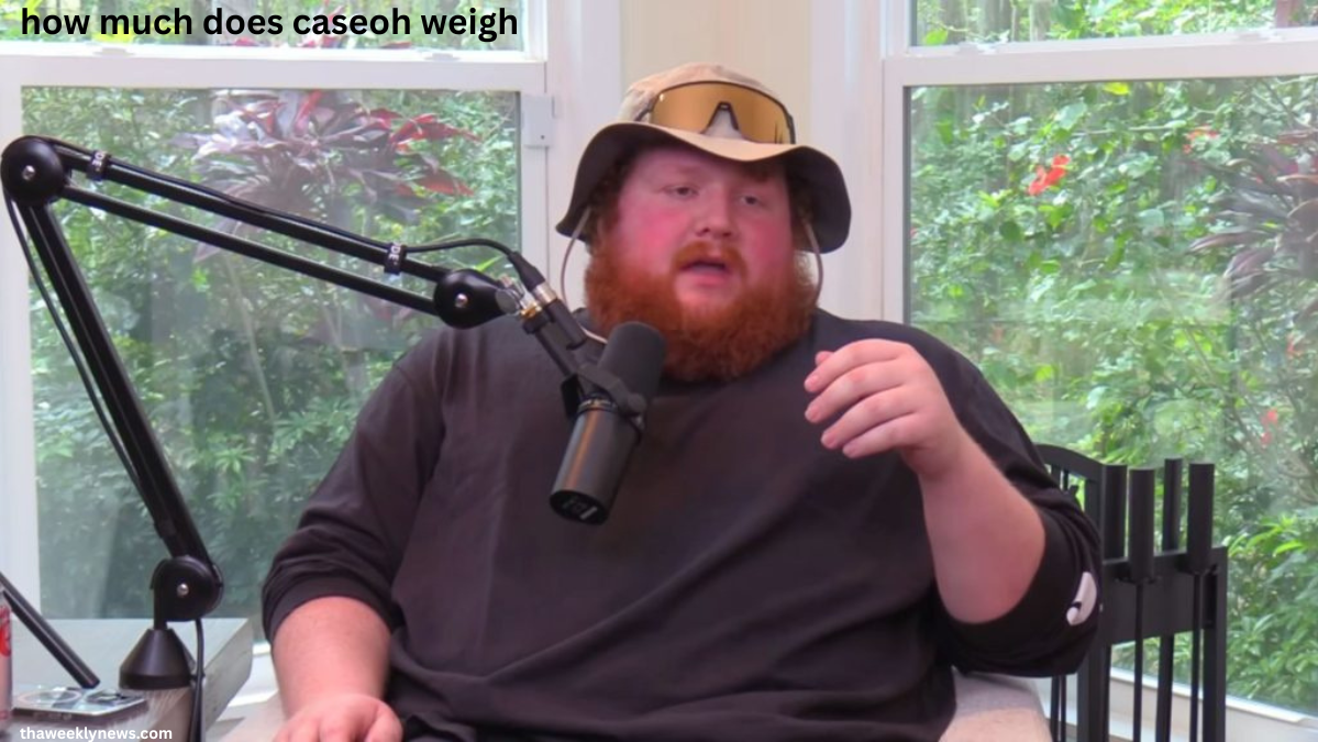 how much does caseoh weigh